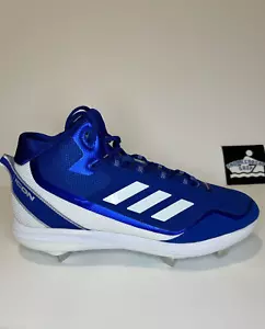 Adidas Icon 7 mittelblau weiß Metall Stollen Baseball Größe 12,5 HERREN neu S23889 - Bild 1 von 7