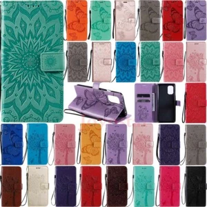 For OnePlus Nord N10 N100 8T 8 7 Pro Wallet Card Holder Flip Leather Case Cover - Picture 1 of 40