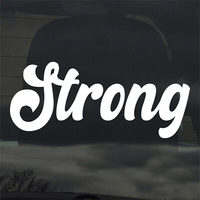 Calcomanía adhesiva fuerte - Linda inspirada en la diversión - Vaso teléfono computadora portátil ventana de automóvil Foto 1 de 4