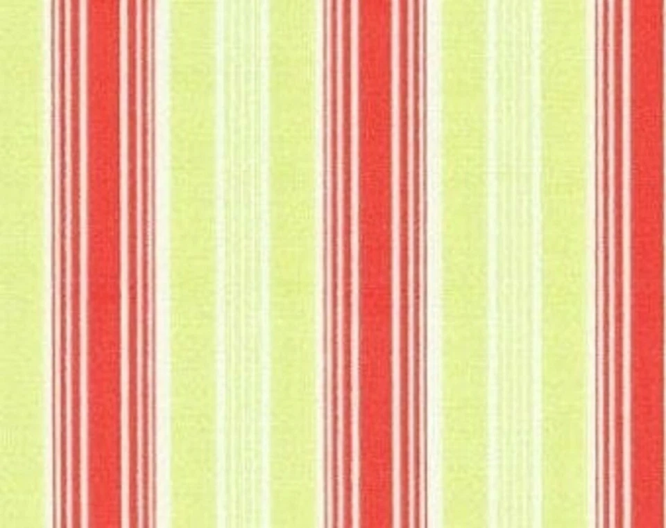 Joel Dewberry, Manzanita, Ticking Stripe in Salmon (LAST YARD) - Image 1 of 1