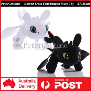How to Train Your Dragon Plush Toys Toothless Night Fury Light Fury Stuffed Doll - Picture 1 of 39