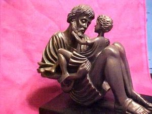 WHEN I WAS A STRANGER Small Replica Sculpture by Timothy P Schmalz - Picture 1 of 7