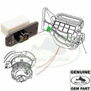 CALENTADOR LAND ROVER SOPLADOR MOTOR RESISTENCIA GAMA DESCUBRIMIENTO CLÁSICO STC3133 FABRICANTE DE EQUIPOS ORIGINALES - Imagen 1 de 1