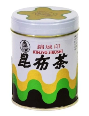 Kinjyo Jirushi Kombu Cha 昆 布茶 (Kombucha, Japanese Powdered Seaweed Tea) 2.4oz - Image 1 of 3