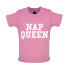 Nap Queen - Baby T-Shirt / Babygrow - Sleep Tired Lazy Sleeping Baby Napping