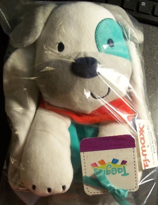 Taggies Buddy Dog Soft Plush Rattle Baby Sensory Activity Toy Lovey - Image 1 of 4