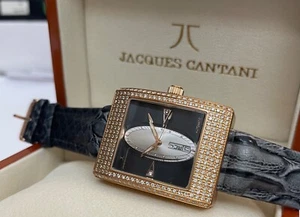 Diamanten Automatikuhr ETA Unisex Jacques Cantani 5 Karat Gutachten  Ammon JC940 - Picture 1 of 9
