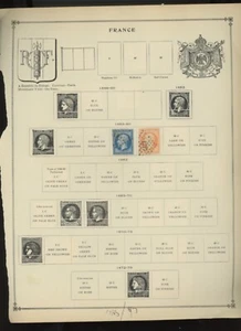 France stamp collection 101 stamps used mh (mb33 - Imagen 1 de 6