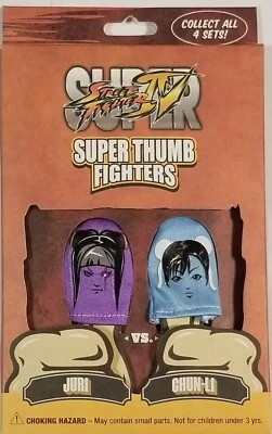 Super Street Fighter IV Juri vs Chun-Li Super Thumb Fighters - Image 1 of 2
