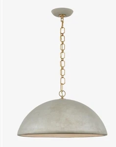 Visual Comfort Elliot Collection Single Light Extra Large Pendant Portland Gray - Picture 1 of 3