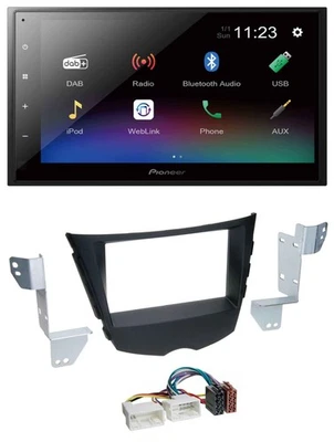 Pioneer USB Bluetooth DAB 2DIN MP3 Autoradio für Hyundai Veloster FS ab 2011 - Bild 1 von 4