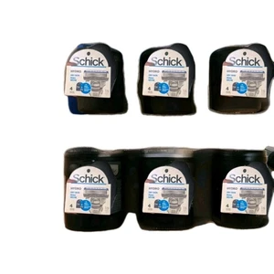 6er Pack Schick Hydro 5 Klingen Rasierer Nachfüllpack, trockene Haut, 24 Kartuschen   - Bild 1 von 2