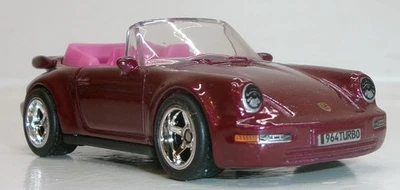 LOOSE 2025 HOT WHEEL PURPLE PORSCHE 911 TURBO CABRIOLET WHEEL SWAP REAL RIDERS - Image 1 of 4