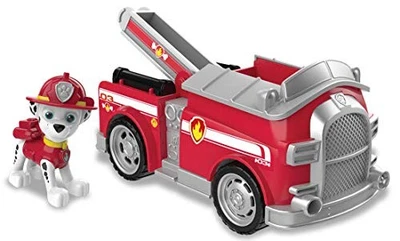 Takara Tomy Paw Patrol Basic Vehicle (with figure) Marshall Fire Truck unise New - Image 1 of 3