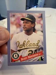 1993 Hostess Twinkies  - #23 Rickey Henderson - Picture 1 of 2