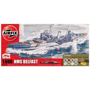 Airfix 1/600 HMS Belfast Model Kit A50069 - Picture 1 of 4