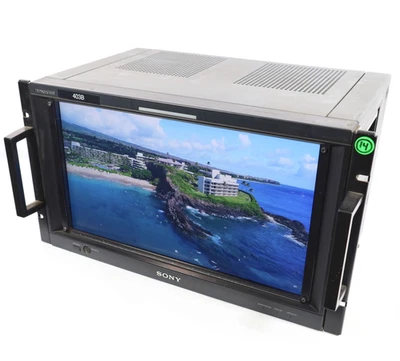 Sony BVM-L170 LCD 1920x1080 Broadcast Reference Monitor w/ Rack Ears #14 - Image 1 of 4