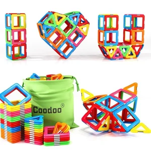 Magnetic Building Blocks STEM Toys for Kids 3+ Compatible with Major Brands - Picture 1 of 5
