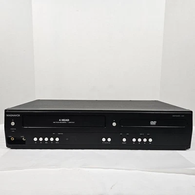 Magnavox MDV260V/F7 DVD/VHS VCR Reproductor Video Cassette Grabadora SIN CONTROL REMOTO. PROBADO Foto 1 de 4