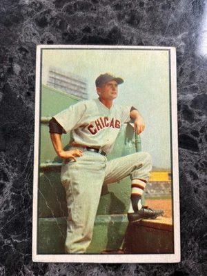 1953 Bowman Color - Paul Richards #39 F/G creases @QQ34 - Image 1 of 2