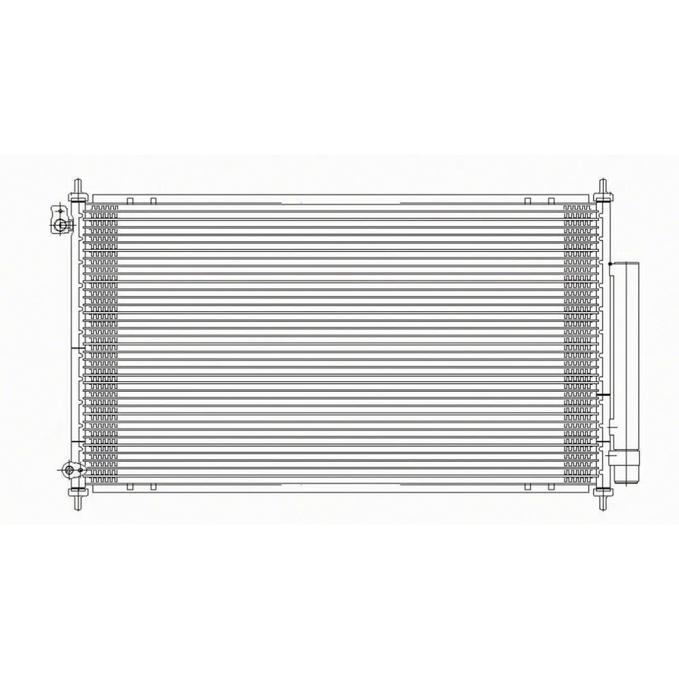 Condensador de aire acondicionado de repuesto CNDDPI3295 nuevo para Acura TSX 2004-2008 Foto 1 de 1