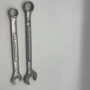 Craftsman Combination 2 Wrench Set Lot VA USA 44694 Vtg - Picture 1 of 2