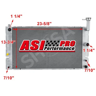 Aluminum Radiator For Toyota Prius 1.5L L4 w/o Oil Cooler 2004-2009 05 06 07 Foto 1 de 4