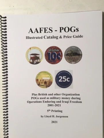 AAFES POGs Illustrated Catalog and Price Guide Cover