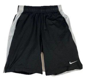 Nike boy's black with white trim athletic shorts size M - Picture 1 of 6