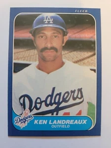 1986 FLEER KEN LANDREAUX #134 NM - Picture 1 of 1