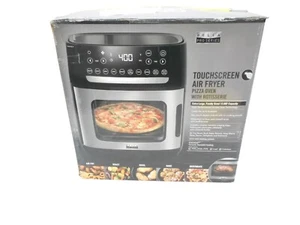 bella PRO 12.6-qt. Touchscreen Air Fryer Pizza Oven w/Rotisserie Stainless Steel - Picture 1 of 4