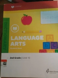 LIFEPAC Language Arts Student Book--Unit 10 - Grade 2 - Picture 1 of 2