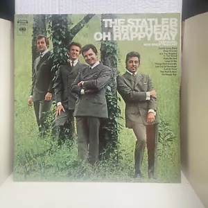 The Statler Brothers Oh Happy Day 33 RPM Vintage LP Record Gospel CS 9878 - Imagen 1 de 3