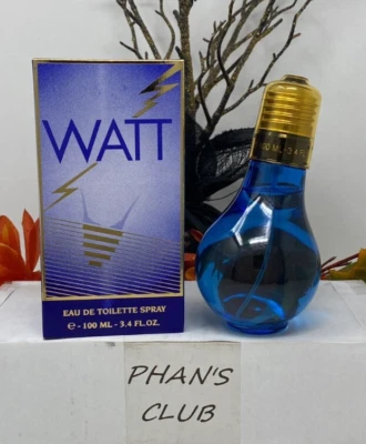 Cofinluxe Watt Blue 3.4oz Eau de Toilette Woody Chypre Cologne for Men - Image 1 of 4