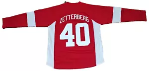 Maglia NHL Hockey Henrik Zetterberg Detroit Red Wings #40 da uomo taglia media - Foto 1 di 5