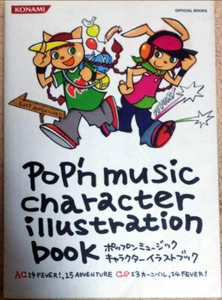 JAPAN Pop'n Music Character Illustration Book AC CS FEVER (Book) - Picture 1 of 2