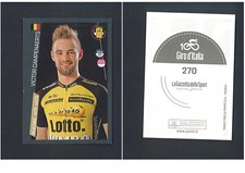 2017 Giro d'Italia 100 N.270 Campenaerts Ed.Panini Figure New! ▓