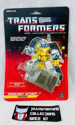 Transformers Original G1 1988 Sparkabot Guzzle MOSC Sealed - Image 1 of 2