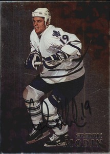 1998-99 (MAPLE LEAFS) Be A Player Autographs #134 Fredrik Modin
