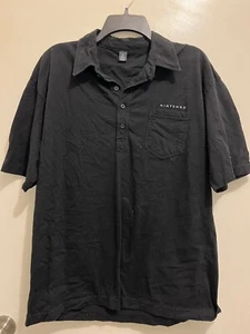 Nintendo ""Player"" schwarzes Poloshirt Videospiel Vintage Promo XL - Bild 1 von 5