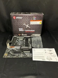 Placa madre MSI MAG B550 Tomahawk AMD AM4 DDR4 AMD Ryzen HDMI ATX - Imagen 1 de 12