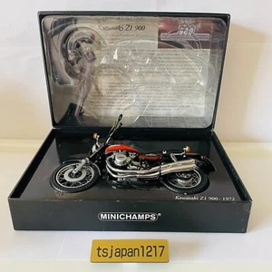 MINICHAMPS 1/12 KAWASAKI Z1 900 Candy Brown 1972 Classic Bike Series Motorcycle - Picture 1 of 10