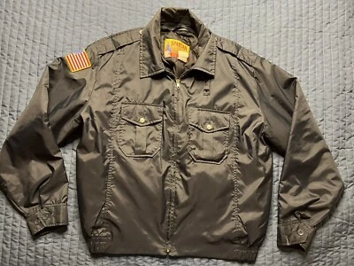 Spartan Uniform Outerwear by Liberty Uniform Black Coat Large - Image 1 of 4