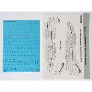 FOXBOT 72-038 Scale 1:72 Decal Stencils for MiG-25 Foxbat - Picture 1 of 24