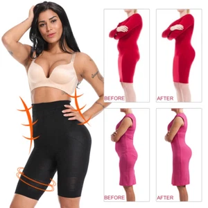 Mujeres Pantalones Firmes Control Abdomen Cintura Alta Adelgazantes Body Modelador Ropa Interior - Imagen 1 de 13
