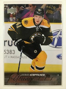 2015-16 Upper Deck Young Guns Rookie #243 Joonas Kemppainen YG RC Boston Bruins