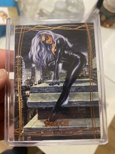 Marvel Masterpieces 2016 Black Cat Legendary Orange 88/99