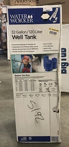 Water Worker HT32B 32 Gal Pressure Tank - Blue - Picture 1 of 6