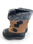Toddler Snow Boots SIZE 6 Rugged Outback Brown Black Soles