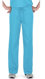 NWT Sz: 4XL Dickies EDS Unisex Drawstring Scrub Pants Turquoise Style 83006 - Picture 1 of 6